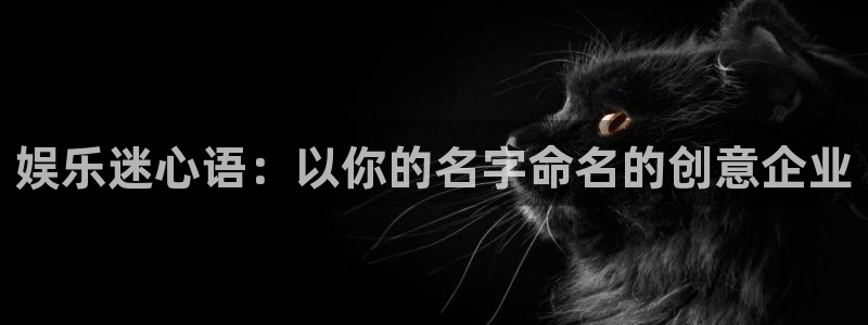 泰达娱乐注册网站链接：娱乐迷心语：以你的名字命名的创意企业